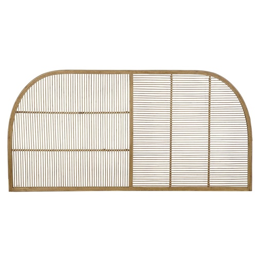 Cabecero de Cama DKD Home Decor Natural Marrón Ratán (160 x 4 x 80 cm)
