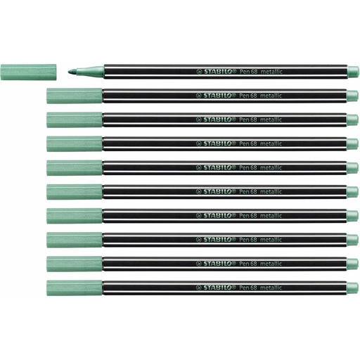Rotuladores Stabilo Pen 68 metallic (10 Piezas)