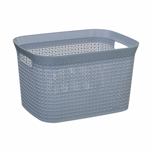 Cesto para la Ropa Sucia 5five Simply Smart Gris Polipropileno 25 L 41,5 x 31,2 x 25,7 cm
