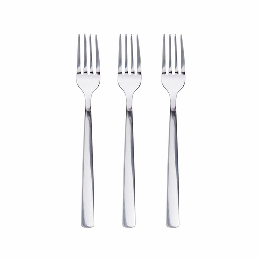 Set of Dessert Forks San Ignacio Earth SG7782 Stainless steel Shine (3 Units)