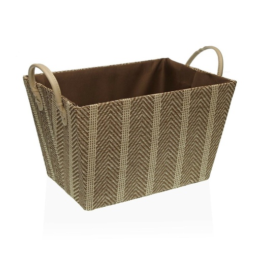 Cesta Multiusos Versa 26 x 22 x 36 cm Beige