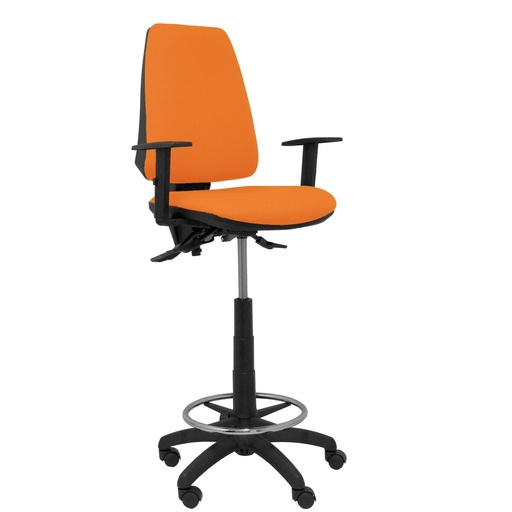 Stool Elche Piqueras y Crespo 08B10RN Orange PVC