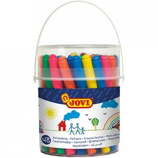 Set de Rotuladores Jovi 48 Piezas Multicolor