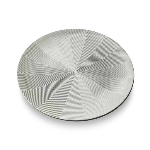 Centerpiece Versa White Grey MDF Wood 40 x 40 cm