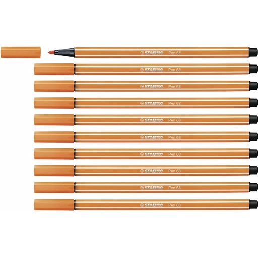 Rotuladores Stabilo Pen 68 (10 Piezas)