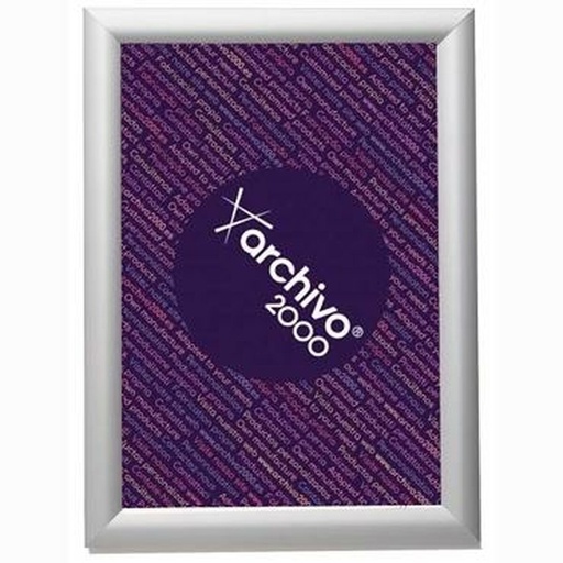 Expositor Archivo 2000 Con marco Plateado A5