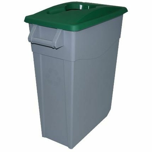 Cubo de Basura para Reciclaje Denox Verde 65 L