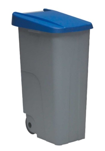 Cubo de Basura con Ruedas Denox Azul 85 L 58 x 41 x 76 cm
