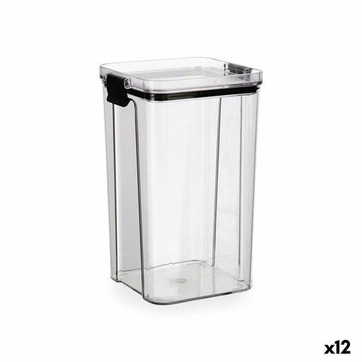 Recipiente Conservador de Alimentos Quid Cocco Transparente 1,3 L (12 Unidades)