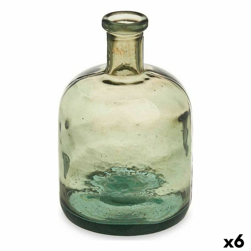 Decorative bottle Gift Decor 2385-CH Champagne Width 2,25 L 15 x 24 x 15 cm Decoration (6 Units)