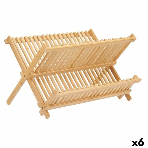 Draining Rack for Kitchen Sink Kinvara KT200046 Brown 48 x 38 x 27,5 cm (6 Units)