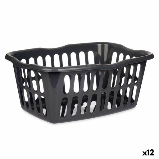 Cesto Kipit 8067-A Antracita Polipropileno 50 L 58 x 24 x 42 cm (12 Unidades)