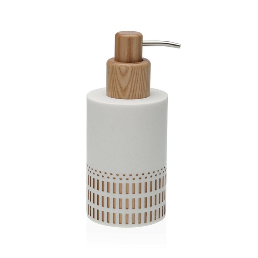 Soap Dispenser Versa Astrid White Resin Plastic
