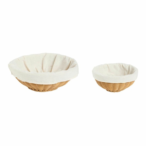 Basket set Andrea House ms73144 Ø 29 x 9 cm