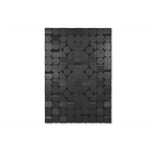 Wall Decoration Home ESPRIT Black Abstract Modern 81 x 3,8 x 117 cm