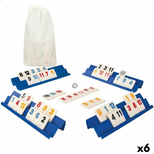 Juego de Mesa CB Games Rummi 24,5 x 3 x 6 cm (112 Piezas) (6 Unidades)