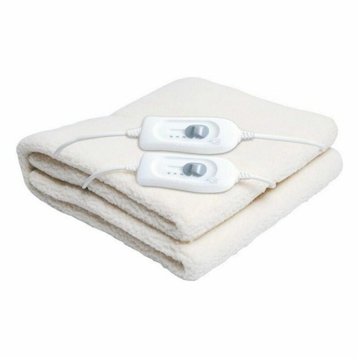 Calientacamas Eléctrico Doble Haeger UB-140.004A Blanco