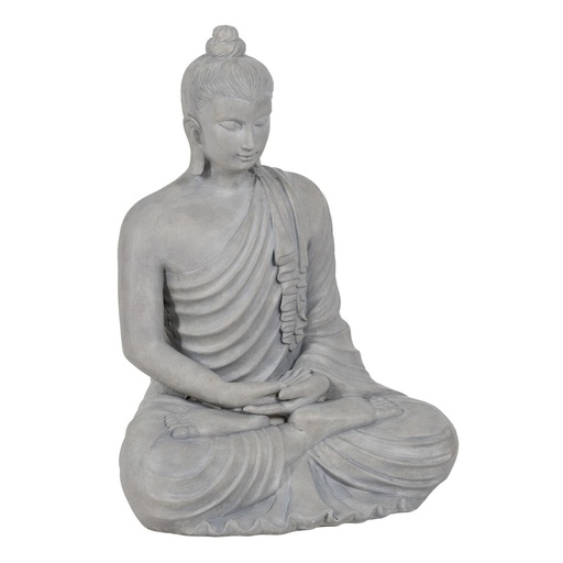 Figura Decorativa Gris Buda 46,3 x 34,5 x 61,5 cm