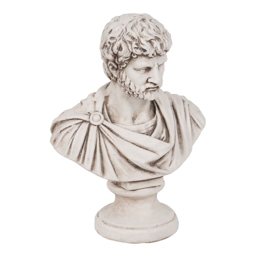 Escultura Arcilla Fibra Clásico 26,5 x 16 x 36,5 cm