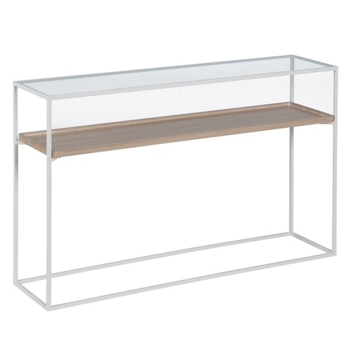 Recibidor Blanco Natural 120 x 30 x 75 cm