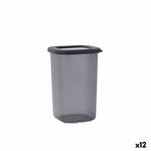Food Preservation Container Quid City Grey 1,2 L With lid (12 Units)