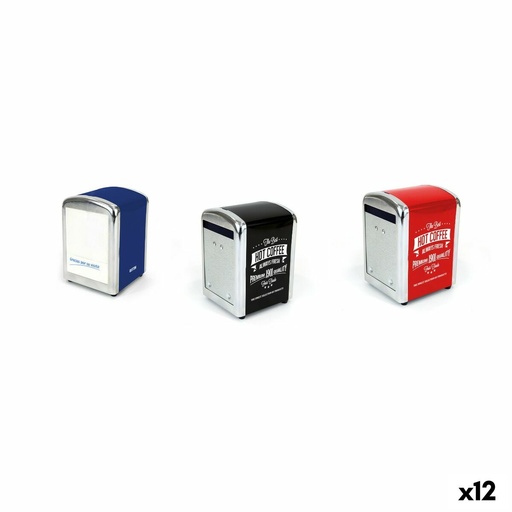 Servilletero de mesa Quttin 10,6 x 9,6 x 13,9 cm Hostelería (12 Unidades)