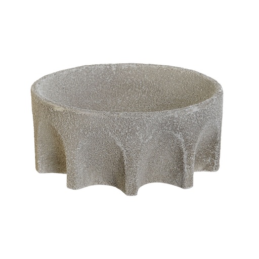 Centro de Mesa Home ESPRIT Blanco Resina 26 x 26 x 11 cm
