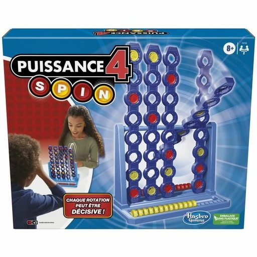 Juego de Mesa Hasbro Puissance 4 Spin (FR)