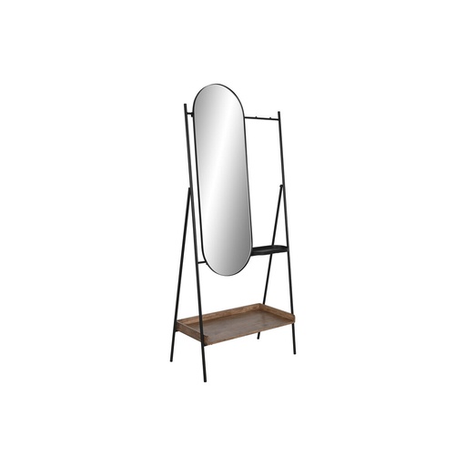 Hall Home ESPRIT Black Natural 80 x 41 x 183 cm