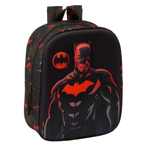 Mochila Escolar Batman Negro 22 x 27 x 10 cm 3D