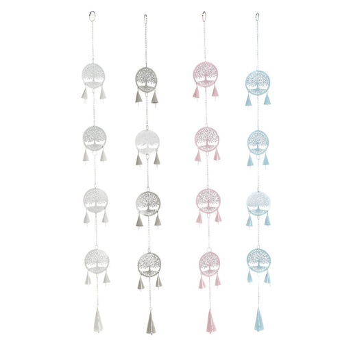 Hanging decoration DKD Home Decor Tree White (4 Units)