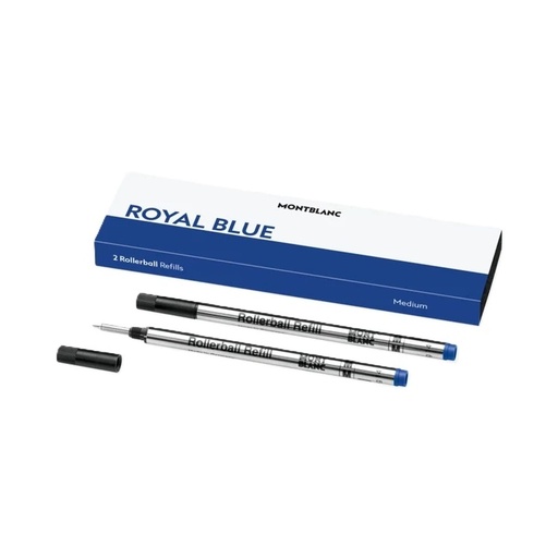 Recambio para bolígrafo Montblanc ROYAL  BLUE Azul (2 Unidades)