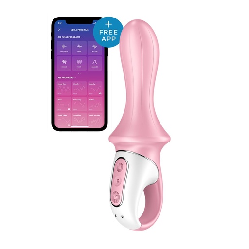 Vibrador Anal Radio Control Satisfyer Air Pump Booty 5 Rosa