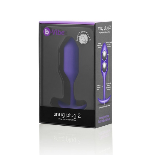 Plug Anal B-Vibe 96731 Morado