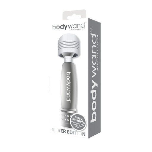 Mini-Vibrator Bodywand Mini Wands Silver