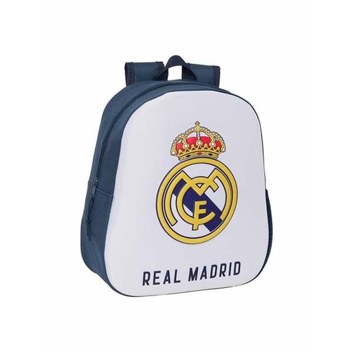 School Bag Real Madrid C.F. 27 x 33 x 10 cm 3D