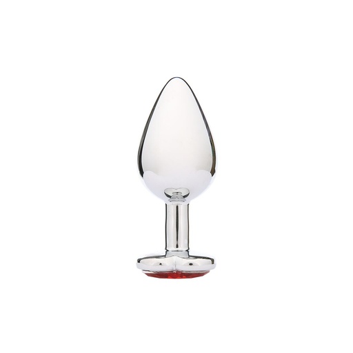 Plug Anal Whipsmart Heartbreaker Plateado