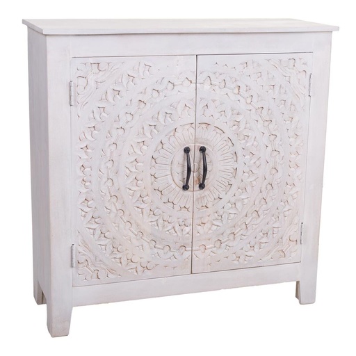 Recibidor Alexandra House Living Blanco 33 x 90 x 90 cm