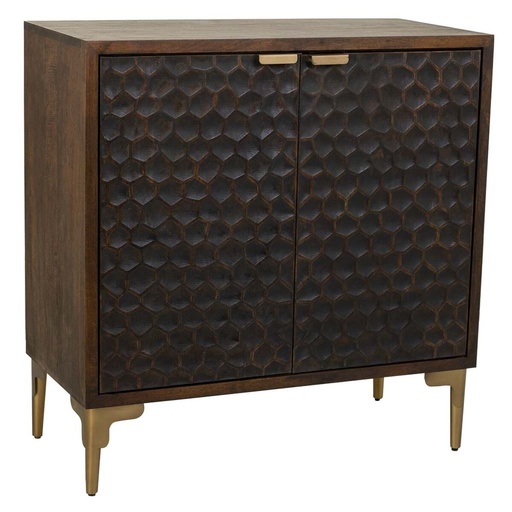 Recibidor Alexandra House Living Marrón 40 x 85 x 83 cm