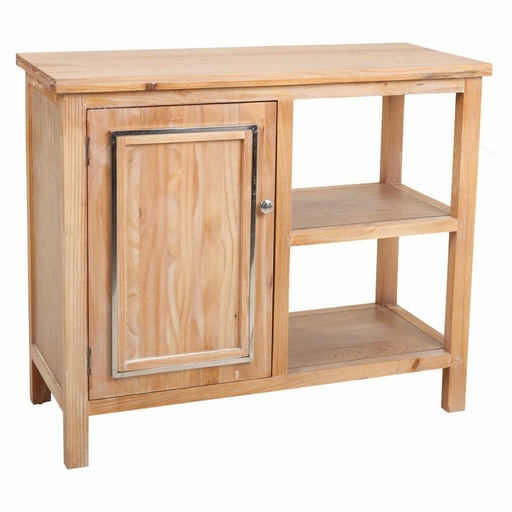 Hall Alexandra House Living Silver Natural 37 x 74 x 76 cm