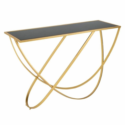 Recibidor Alexandra House Living Dorado 40 x 79 x 120 cm