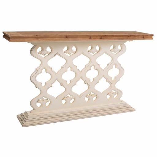 Recibidor Alexandra House Living Blanco 30 x 78 x 142 cm