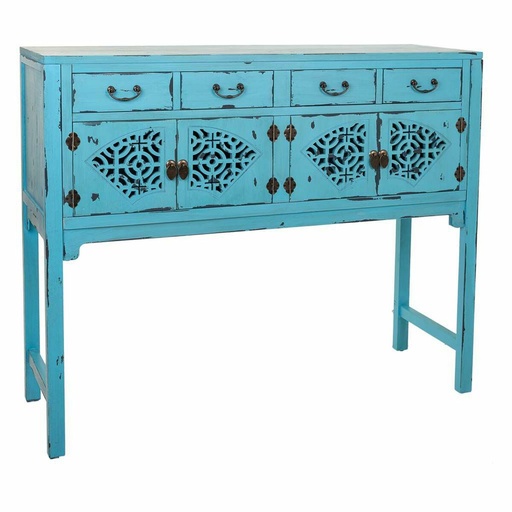 Recibidor Alexandra House Living Azul 40 x 102 x 120 cm