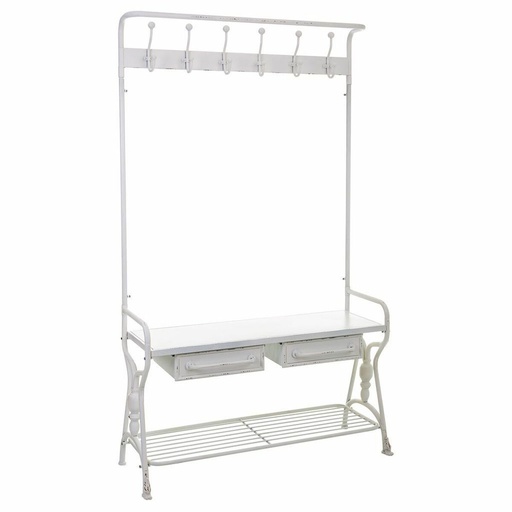 Hall Alexandra House Living White 39 x 183 x 104 cm