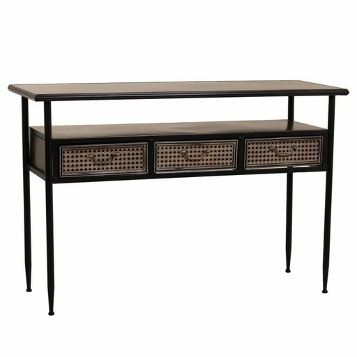 Hall Table with Drawers Alexandra House Living Brown 42 x 80 x 122 cm