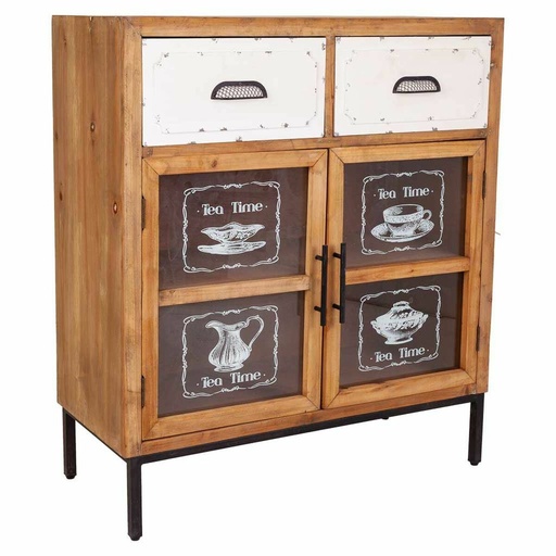 Recibidor Alexandra House Living Natural 36 x 91 x 80 cm