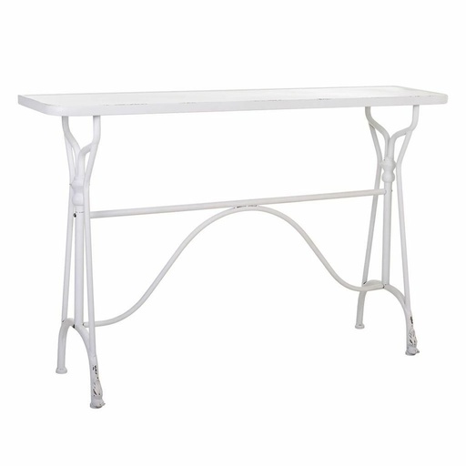 Recibidor Alexandra House Living Blanco 33 x 80 x 122 cm