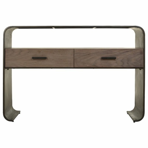 Hall Table with Drawers Alexandra House Living Brown 37 x 82 x 122 cm