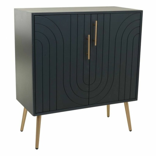 Recibidor Alexandra House Living Gris Dorado 37 x 84 x 75 cm