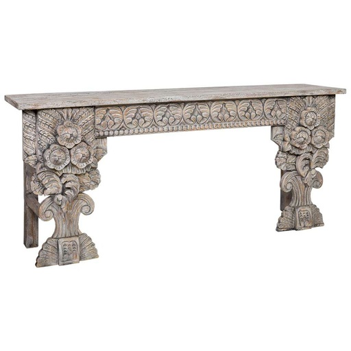 Recibidor Alexandra House Living Gris 38 x 78 x 180 cm